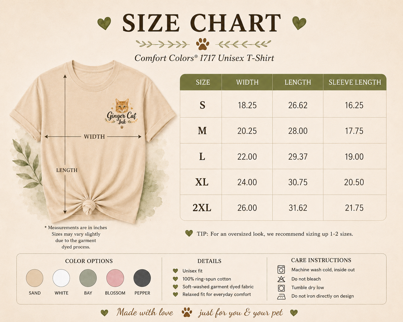 Custom Pet Portrait T-Shirt